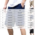 thumbnail image 3 of Enjoytime Mens Cargo Shorts Elastic Waist Drawstring Lightweight Breathable Casual Sweat Shorts with Multi Pockets, 3 of 6