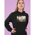 thumbnail image 2 of Pastell The Angel Of The Moon Lake Hoodie Womens -Charlotte Bird Designs, Female Casual Fit, 2 of 4