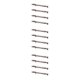 thumbnail image 3 of Cerradura de puerta Kearding 4 piezas para varias puertas plateado, 3 of 6