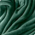 thumbnail image 4 of Bare Home Couverture en Molleton Microplush - 300 G/m2 - Microfibre Duveteuse - Douce et Moelleuse - Très Grand Lit, Vert Forêt, 4 of 5