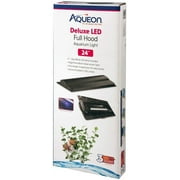 Aqueon Deluxe LED Full Hood for Aquariums 24"L x 9.63"W