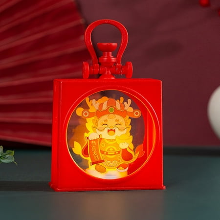 

InsCrazy Night Light for Bedroom New Year Decorations Small Lanterns Chinese New Year Ornaments Lamp Gift for Birthday