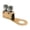 B, variant on Battery Terminal Block, Rose Gold: Copper Construction, 5.7x3.1x1.4cm / 2.24x1.22x0.55 inches