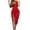 Red, variant on IROINNID Women's Sleeveless Sheath Dress Summer Casual Beach Sequins Dress Formal Dress V-Neck Knee-Length Women Dress