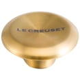 thumbnail image 1 of Knob Le Creuset Signature Gold para horno holandés redondo de 2 litros, 1 of 5
