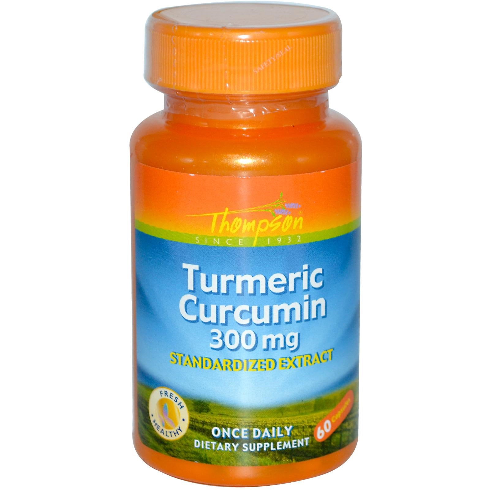 Thompson Turmeric Curcumin 300 mg 60 Capsules