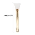 thumbnail image 4 of NOMADIC NOOK Shape Facial Mask Brush 5.71" Length 2 Pcs Gold Tone, 4 of 5