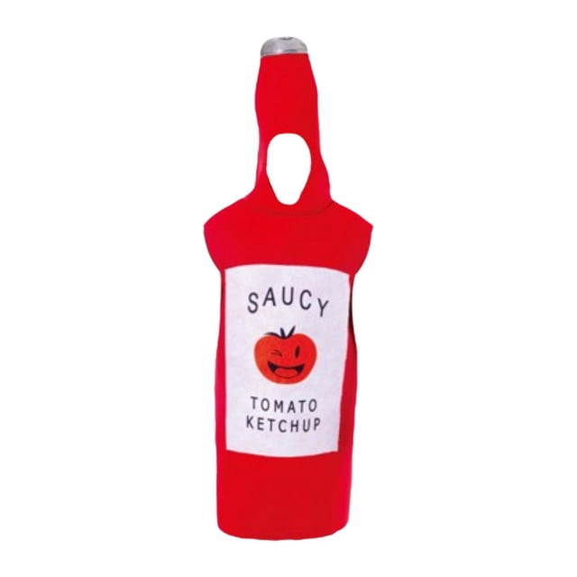 Disfraz de ketchup para Halloween, cosplay para fiesta temática, actuación en , accesorio fotográfico
