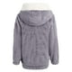 thumbnail image 5 of Gibobby Chamarra Sherpa para mujer, Abrigos de Invierno para Mujer, Chaquetas largas con Capucha de Forro Polar difuso con Bolsillos(Gris,CH), 5 of 5