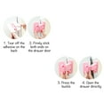 thumbnail image 2 of DPTALR Safety Lock Refrigerator Safety Buckle Child Baby Safety Cabinet Door Lock, 2 of 3