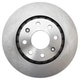 thumbnail image 4 of TRQ Front Brake Rotors Set Vented Fits Select 2004-2011 Chevrolet Aveo 2007-2011 Aveo5 2013-2015 Spark 2014-2016 Spark EV 2009-2010 Pontiac G3, 4 of 5