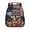 American Flag Wolf, variant on chaqlin Fire Truck School Backpack for Boys Large Capacity Preschool Daypack Lightweight Elementary Bookbag with Side Pocket for Camping