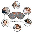 thumbnail image 4 of Rocae Floral Squirrel for Mask for Women Men, Luxury Eye Cover Eye Shade with Adjustable Strap for Travel, Nap, Meditation, 4 of 7