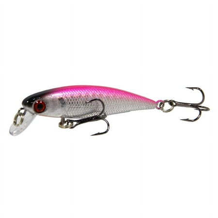 1 Pcs 6.5cm 4.3g Artificial Hard Bait Minnow Fishing Lures Wobbler Crank Bait Floating Treble Hook Bass Pike SwimFish Bait Pesca