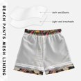 thumbnail image 3 of FORMRS Boys Swim Trunks Quick Dry Mesh Liner Boardshorts Sizes XS-XL, Colorful Skeleton Sun, 3 of 7