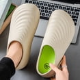 thumbnail image 3 of Dakaela Work Shoes for Men Women Comfortable Non Slip Clogs Rubber Sole Waterproof Kitchen Chef Shoes for Restaurant Nursing Size 7-11 Beige, 3 of 6