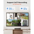 thumbnail image 4 of Reolink RLK16-410B8 16-Channel PoE NVR System with 8pcs 4K 5MP Outdoor IP Security Camera, Built-in 4TB HDD, 24/7 Continuous Record, 4 of 9
