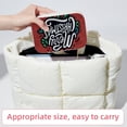 thumbnail image 6 of Christmas Velvet Necklace Holder: Portable Travel Organizer Box with Removable Compartment - Great Gift for Any Occasion, 6 of 7