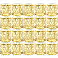 thumbnail image 3 of 50 anillos para servilletas de papel, hebillas compactas para servilletas, adornos decorativos para anillos de servilleta., 3 of 6
