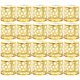 thumbnail image 2 of Anillos de servilleta compactos de 50 piezas de hebillas delicadas hebillas de servilleta de papel hecha decoraciones de anillo de servidor, 2 of 7