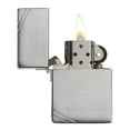 thumbnail image 3 of Zippo 1935 Replica with Slashes Brushed Chrome Pocket Lighter, 3 of 6