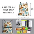 thumbnail image 2 of Xecao Butterflies for Drawstring Bags,Pull String Backpack Bags,String Bag Sackpack, 2 of 6