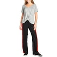 thumbnail image 6 of KOGMO Women's Raglan Sleeve Dolman Tunic Tshirt Top with Knot on Hemline, 6 of 6