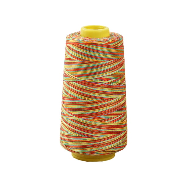 Billuyoard Hilo de coser de poliéster multicolor para bordar, fácil de usar, para manualidades, hilos de coser de poliéster De coser TYPE1