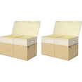 thumbnail image 1 of Caja Almacenamiento de Tela 1200D Plegable con Tapa y Divisores, 1 of 10