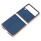 thumbnail image 3 of Funda de cuero plegable para teléfono, resistente a los arañazos, ajuste perfecto, funda protectora para teléfono con tapa para Samsung Galaxy Z Flip4, 3 of 8