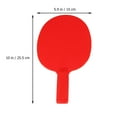 thumbnail image 4 of EeaseCA 1 Pair Table Tennis Bats Plastic Racket Children Practice Training Plastic Pats for Kids (Red), 4 of 7