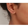 thumbnail image 3 of GDCOIN Chain Link Earrings 14K Gold Plated Small Simple Jewelry for Women, 3 of 10