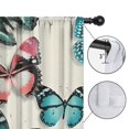 thumbnail image 4 of Blackout Kids Curtains,Butterfly Colorful Wing Pattern Childrens Insulated Curtains Set Of 2,Bedroom Essentials,Toddler Room Decor 42"x84", 4 of 5