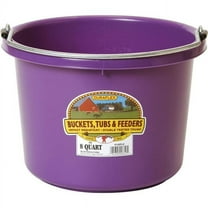 Little Giant 8Qt Plastic Bucket Purple
