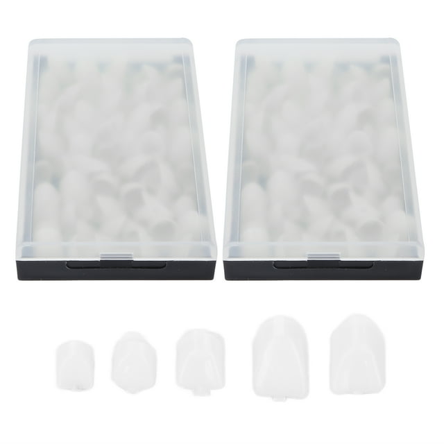Corona de dientes falsos, 120 piezas Corona dental temporal segura Corona dental temporal Rendimiento confiable