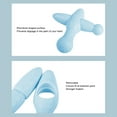 thumbnail image 4 of Masajeador de Punto Gatillo de Mano, Herramienta de Masaje de Tejido Profundo, Masajeador Manual Portátil de Cuello, Espalda y Piernas con Cabezales Dobles, Material de Silicona,, 4 of 7