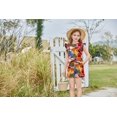 thumbnail image 2 of Arshiner Girls 2 Pieces Summer Outfits Twist Front Ruffle Sleeve T-Shirts and Shorts With Pockets Cute Clothes Sets, 2 of 6