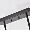thumbnail image 3 of CHLOE Ironclad Industrial 5 Light Black Island Pendant Ceiling Fixture 35", 3 of 11