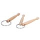 thumbnail image 3 of Cadena de Llave de Madera, Mano de Obra Fina Llavero de Madera de Madera de 2 piezas de 2 piezas para el HOGAR, 3 of 7