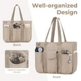 thumbnail image 4 of Tote Bag for Women with Computer Compartment Zipper Work Bag for Casual Work Dating College, 4 of 7