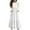 #A09-White, variant on Abcomgle Girls Long Sleeve Dresses 7-8 Casual A-Line Ruffle Long Sleeve Maxi Dress Solid Color Crew Neck Sundresses Tiered Dresses with Pockets,White