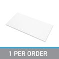 thumbnail image 7 of SSWBasics Laminated White Melamine Shelf Board  24”L x 12”W  Durable and Sleek Cabinet Replacement Shelves  Sturdy and Stylish Shelf Boards for Retail  Thrift  Business  Home  or Office, 7 of 7