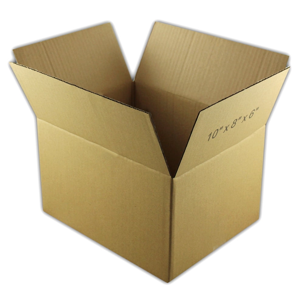 10 10x6x4 "EcoSwift" Brand Cardboard Box Packing Mailing Shipping Corrugated 