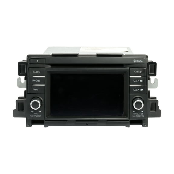 Restored 2013-2015 Mazda CX-5 AM FM Radio Navigation Single Disc CD Player KJ0166DV0A (Refurbished)