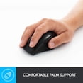 thumbnail image 1 of Logitech M705 Wireless Marathon Mouse para PC - Batería de larga duración de 3 años, forma ergonómica con desplazamiento hiperrápido y receptor unificador USB para computadora y computadora portátil -, 1 of 2