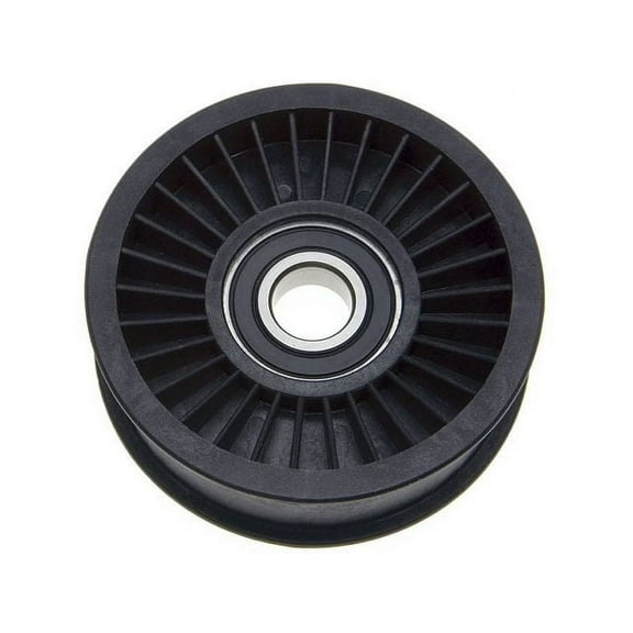 Accessory Belt Idler Pulley - Compatible with 1987 - 1989 Ford F-150 4.9L 6-Cylinder GAS 1988