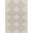 thumbnail image 2 of Hauteloom Aanislag Wool Living Room, Bedroom Area Rug - Bohemian, Transitional - Gray, Cream - 2' x 3', 2 of 8