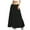 Black, variant on Casual Long Maxi Skirt for Women 2025 Summer Trendy A-Line Boho Skirts Ruffle Flowy Skirts Streetwear