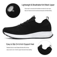 thumbnail image 3 of Dannto Mens Running Shoes Breathable Slip On Sneakers Comfort for Sports Gym, 3 of 5