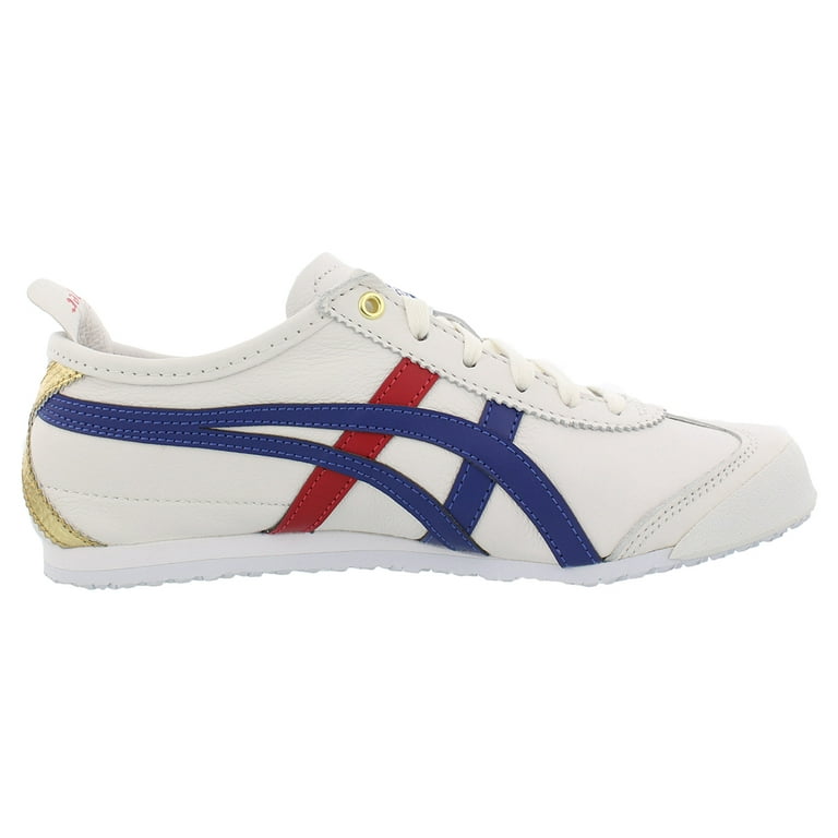 Asics D507L 0152 Mens Mexico 66 White Dark Blue Sneakers 9 D M